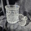 Vintage Lead Crystal Cookie Jar with Lid | Biscuit Jar | Elegant Cut Glass Storage Container - Image 2