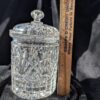Vintage Lead Crystal Cookie Jar with Lid | Biscuit Jar | Elegant Cut Glass Storage Container - Image 8