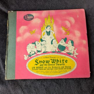 1944 Decca Records Snow White & The Seven Dwarfs | 78 RPM Album Set | Walt Disney Classic