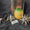 Vintage Andrea by Sadek Pineapple Lamp | Glass & Metal Table Lamp | New in Box | Retro Pineapple Lamp | Tropical or Coastal Decor Theme Lamp - Image 7