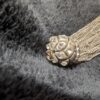 Vintage Silver Tone Tassel Pendant with Rhinestones - Retro Jewelry, Statement Necklace, Boho Chic Accessory, Unique Gift for Her - Image 5