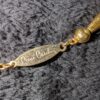 Vintage Pierre Cardin Gold-Tone Choker Necklace | 18" Minimalist Design with Screw Clasp | Mid-Century Modern Jewelry - Image 4