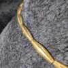 Vintage Pierre Cardin Gold-Tone Choker Necklace | 18" Minimalist Design with Screw Clasp | Mid-Century Modern Jewelry - Image 7