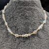 Vintage Aurora Borealis Crystal Bead Necklace | 19" Single Strand Faceted Beads | Elegant Retro Jewelry - Image 2