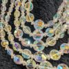 Choice of Vintage Five-Strand Aurora Borealis Crystal Necklaces | Graduated Multi-Strand Design | Adjustable 13-16” Choker - Image 2