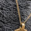 Vintage Sarah Coventry Cameo Pendant Necklace | Gold-Tone Rope Frame & Classic Lady Silhouette | 17” Chain - Image 7