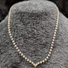 Choice of Vintage Rhinestone Necklaces | Double-Row Choker (11.5-15.5”) or Classic V-Shape (18”) | Elegant Sparkling Jewelry - Image 5