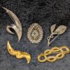 Vintage Brooch Pin Collection | Choice of Elegant Mid-Century Styles – Timeless Charm for Any Look! - Image 10