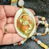 Vintage Koi Fish Cloisonné Necklace | Handcrafted Beaded Strand | Gold-Plate and Copper Accent | Asian-Inspired Jewelry | Artful & Unique - Image 9
