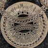 Vintage Tribal-Inspired Statement Necklace | Adjustable 22” Silver-Tone Multi-Disc Design | Boho & Bold - Image 3