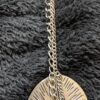 Vintage Tribal-Inspired Statement Necklace | Adjustable 22” Silver-Tone Multi-Disc Design | Boho & Bold - Image 4