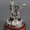 RARE Disney Mickey, Minnie, Pluto & Goofy "Holiday Harmony?" | Christmas Caroling | Disney Collectible | Chilmark Pewter | 1995 Hudson Creek - Image 5