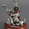 RARE Disney Mickey, Minnie, Pluto & Goofy "Holiday Harmony?" | Christmas Caroling | Disney Collectible | Chilmark Pewter | 1995 Hudson Creek - Image 3
