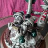 RARE Disney Mickey, Minnie, Pluto & Goofy "Holiday Harmony?" | Christmas Caroling | Disney Collectible | Chilmark Pewter | 1995 Hudson Creek - Image 4