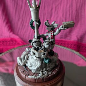 RARE Disney Mickey, Minnie, Pluto & Goofy "Holiday Harmony?" | Christmas Caroling | Disney Collectible | Chilmark Pewter | 1995 Hudson Creek