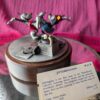 RARE Disney Mickey & Minnie "Jitterbugging" 'Sweethearts' Collection  | Chilmark Pewter  Figurine | 1994 Hudson Creek | First Series Issue - Image 9