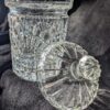 Vintage Lead Crystal Cookie Jar with Lid | Biscuit Jar | Elegant Cut Glass Storage Container - Image 5