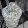 Vintage Lead Crystal Cookie Jar with Lid | Biscuit Jar | Elegant Cut Glass Storage Container - Image 9
