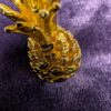 RARE: Gold-Tone Pineapple Pendant | Articulated Moving Fruit Charm | Retro Tropical Jewelry | Pineapple Enthusiast Pendant - Image 4