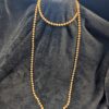 Vintage 60" Hand-Knotted Faux Pearl Necklace | Heavyweight Classic Strand | Timeless Elegance | Vintage Classic Jewelry - Image 2