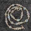 Vintage Aurora Borealis Crystal Bead Necklace | 19" Single Strand Faceted Beads | Elegant Retro Jewelry - Image 6