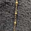 Vintage Bone-Style Horn Crescent Pendant Necklace | 36” Brass Chain | Boho Statement Jewelry with Ornate Brass Accents - Image 7
