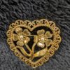 Vintage Gold Tone Brooches | Floral & Grape Pins | Romantic and Timeless Vintage Elegance - Image 7