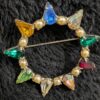 Vintage Rhinestone Brooch Collection | Choice of B. David Crystal Star or Chic Pyramid Pin | Mid-Century Glam! - Image 6