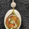 Vintage Koi Fish Cloisonné Necklace | Handcrafted Beaded Strand | Gold-Plate and Copper Accent | Asian-Inspired Jewelry | Artful & Unique - Image 2