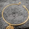 Vintage Anson Karatclad Gold Neptune Charm Bracelet | Mythological Bangle | Timeless Nautical Elegance - Image 5