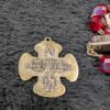 Vintage Italian Red Aurora Borealis Rosary & McVan Sterling Medal | Rare Catholic Prayer Beads | Spiritual Collectible - Image 8