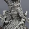 RARE "The Secret of the Haunted Tree" by John Dennett 1992 | Perth Pewter Limited Edition | Spooky Fantasy Sculpture with Crystals - Image 10
