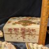 Antique Japanese Satsuma Dresser Box | Taisho Period Hand-Painted Porcelain with 4 Fan Trinket Trays - Image 4