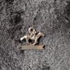 Kentucky Derby Jewelry | Secretariat Pin | Equestrian Charm, Horse Racing & State Pride | KY State and Quarter Bracelet | Jockey Brooch - Image 5