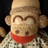 Vintage Sock Monkey Pair | Handmade Folk Art Plush | Americana Nostalgia with Classic Charm | Handmade Sock Monkey Set of 2 - Image 3