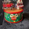 Vintage Coca-Cola Christmas Musical | Tastefully Trimmed Mini Action Music Box | Deck the Halls | Holiday Collectible with Box - Image 5