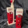 Vintage Coca-Cola Salt & Pepper Shakers | Pick Your Style | Glass Coke Bottles | Plastic Vending Machine | Metal Canister Set with Caddy - Image 5