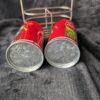Vintage Coca-Cola Salt & Pepper Shakers | Pick Your Style | Glass Coke Bottles | Plastic Vending Machine | Metal Canister Set with Caddy - Image 9