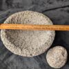 Vintage Mexican Lava Stone Molcajete Mortar and Pestle | Hand-Carved Volcanic Rock | Rustic Three-Legged Spice Grinder - Image 2