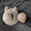 Vintage Mexican Lava Stone Molcajete Mortar and Pestle | Hand-Carved Volcanic Rock | Rustic Three-Legged Spice Grinder - Image 7