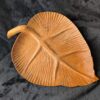Hand-Carved Wooden Trays | Choose Butternut Leaf from North Carolina or Norway Leaf, or Long Rectangle Tray | Rustic Artisan Serveware - Image 8