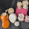 Vintage Cookie Jars | Choice of Retro Owl, Quigley "The Happy Sleeping Pig" McCoy, Chef Gator Fan, Baba Yaga 8" or 10", or the Cookie House - Image 2