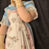 Antique French Bisque Porcelain Boy and Girl Statues | 19th-Century Pair - Image 4