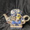 Royal Doulton 'Real Old Willow' Teapot & Department 56 'Coffee Break' Italian Maitre D’ Teapot – Choice of  Collectibles! - Image 2