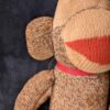 Vintage Sock Monkey Pair | Handmade Folk Art Plush | Americana Nostalgia with Classic Charm | Handmade Sock Monkey Set of 2 - Image 8