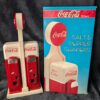 Vintage Coca-Cola Salt & Pepper Shakers | Pick Your Style | Glass Coke Bottles | Plastic Vending Machine | Metal Canister Set with Caddy - Image 7