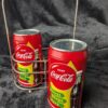Vintage Coca-Cola Salt & Pepper Shakers | Pick Your Style | Glass Coke Bottles | Plastic Vending Machine | Metal Canister Set with Caddy - Image 8