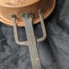 French Antique Copper Sauté Pan | Copper Sugar Work |Handcrafted with Wrought Iron Handle | 19th Century Cookware | Rustic Kitchen Décor - Image 5