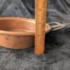 French Antique Copper Sauté Pan | Copper Sugar Work |Handcrafted with Wrought Iron Handle | 19th Century Cookware | Rustic Kitchen Décor - Image 9