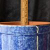 Vintage Blue Speckled Sponge Glaze Terra Cotta Utensil Holder | Rustic Farmhouse Pottery | Cottagecore Decor - Image 7